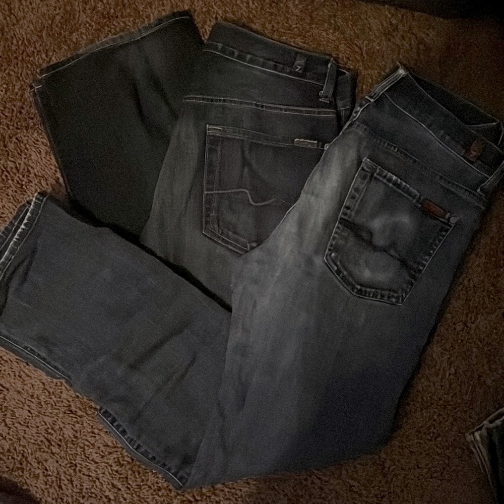 ❌❌SOLD❌❌7 for all Mankind Jeans mens size 30 set of 2